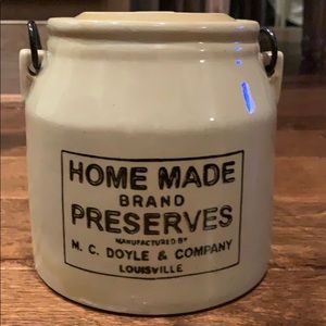 Pottery Barn Utensil Jar / no defects